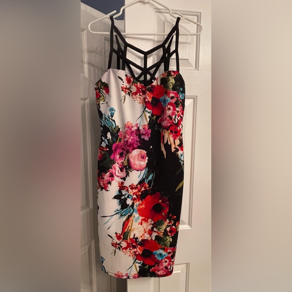 Venus floral print dress